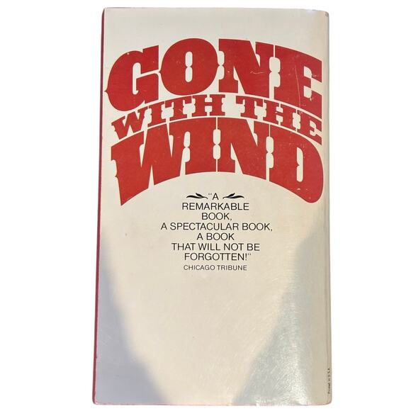 VTG 1973 Gone With the Wind by Margaret Mitchell, Avon Ed. Paperback, EUC - Picture 2 of 4